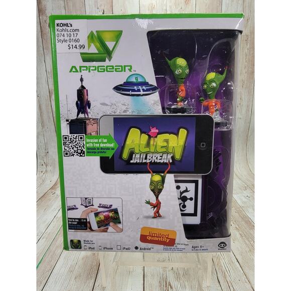 WowWee AppGear Alien Jail Break Mobile Application Game iPod iPhoneiPad2 Android - Picture 1 of 5